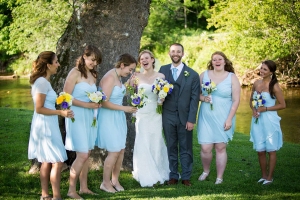 NC Wedding Laughter