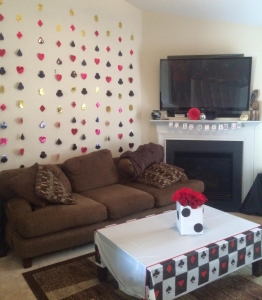 Las Vegas Themed Birthday House Party Decorations
