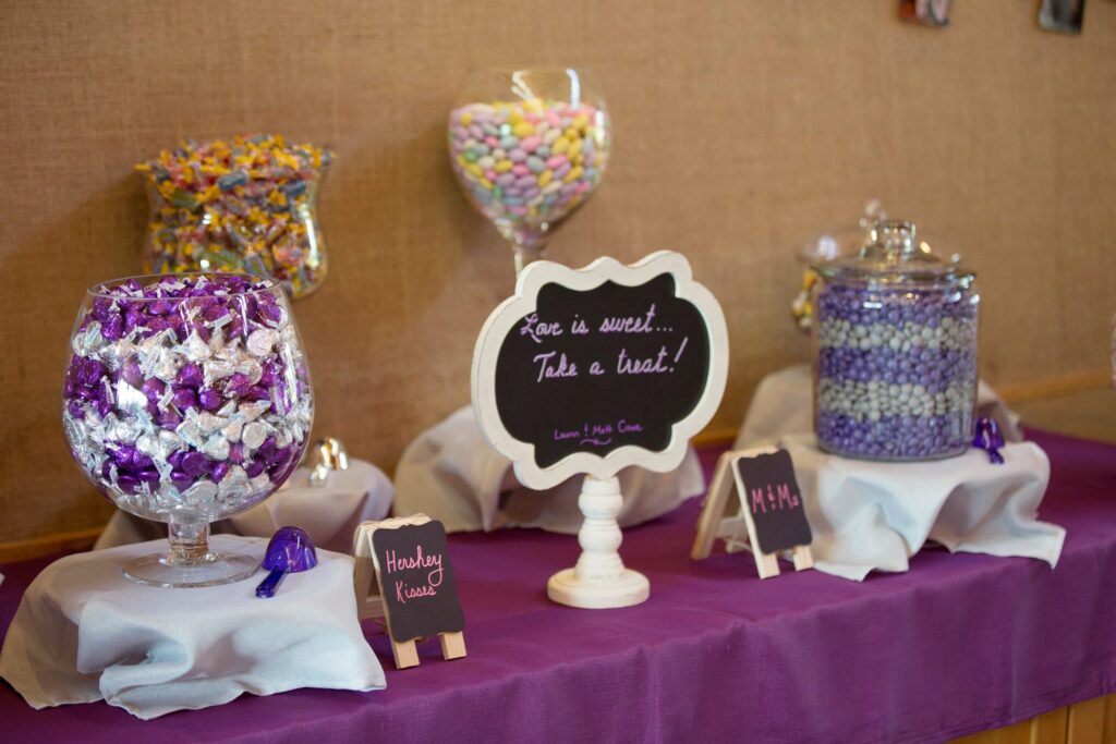 wedding candy bar
