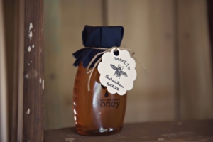 Honey Wedding Favor Meant to Bee Winston Salem Wedding