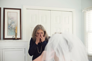 Mother of the bride tears Winston Salem Wedding