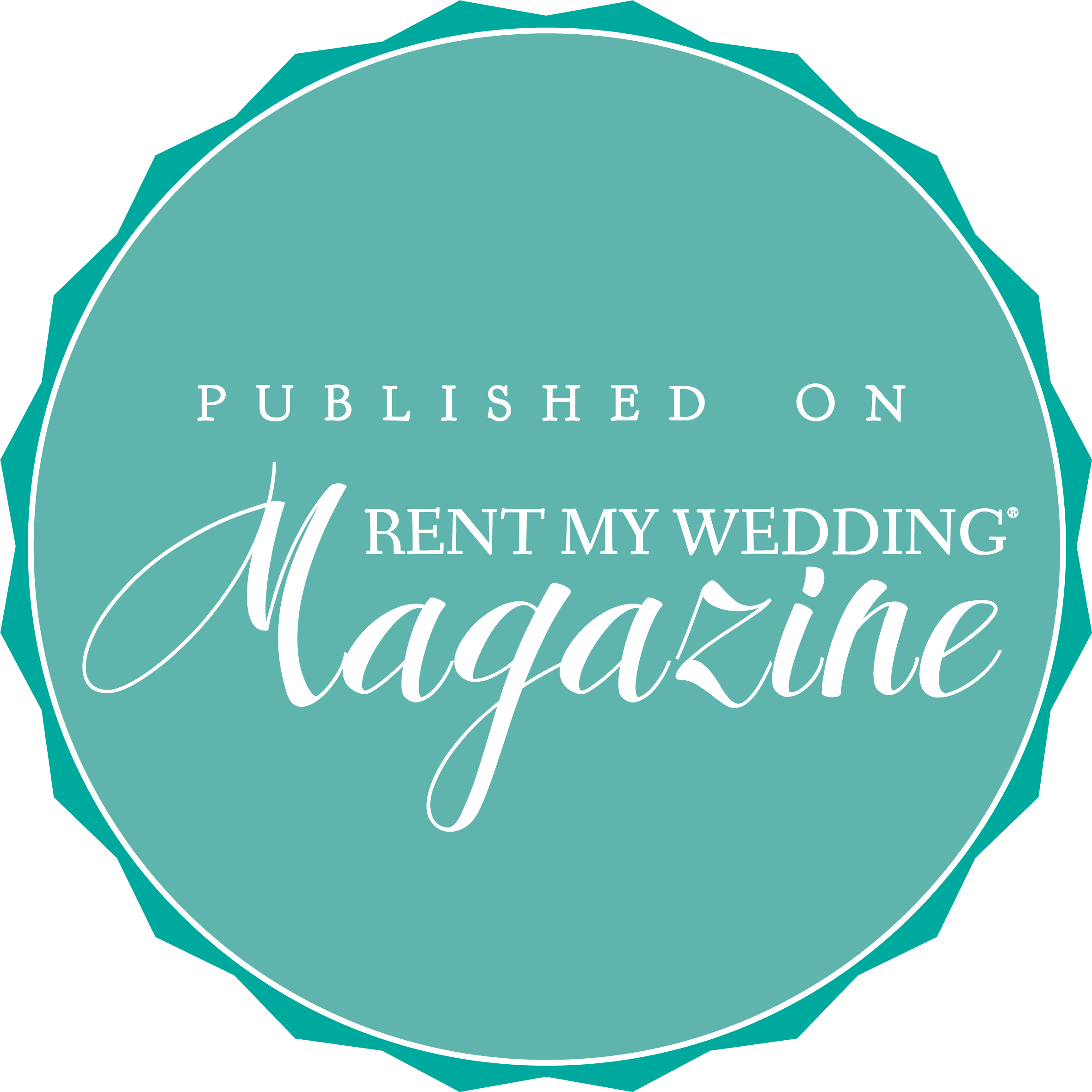 Featured in Rent my Wedding Magazine